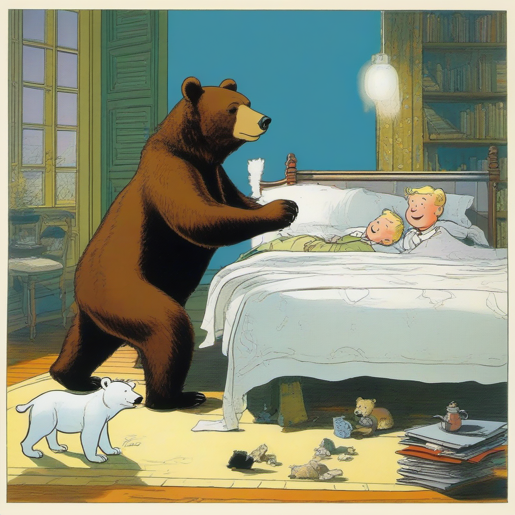 Bear and Two Friends: A Bedtime Tale