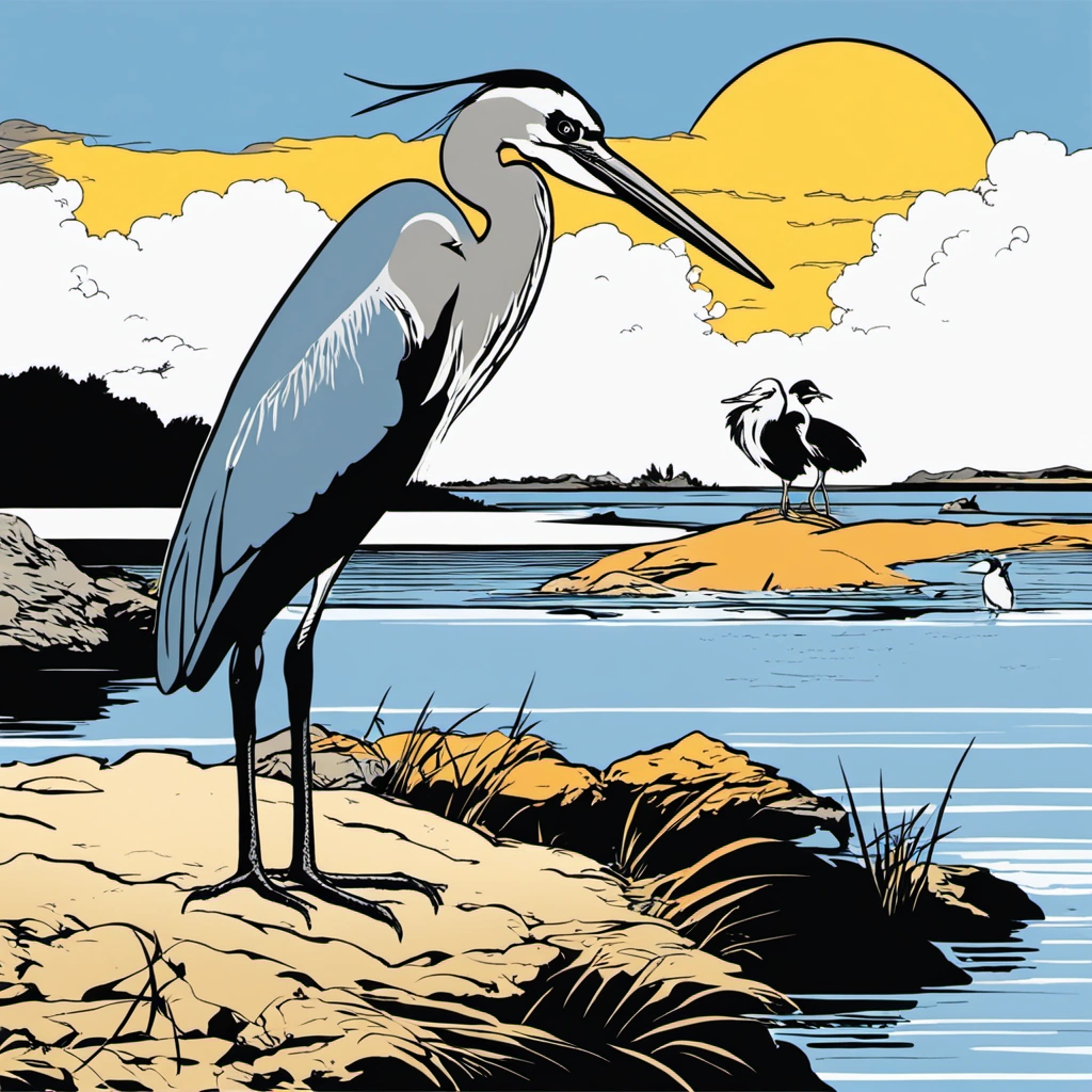 THE STORY OF THE HERON AND' THE CRAB