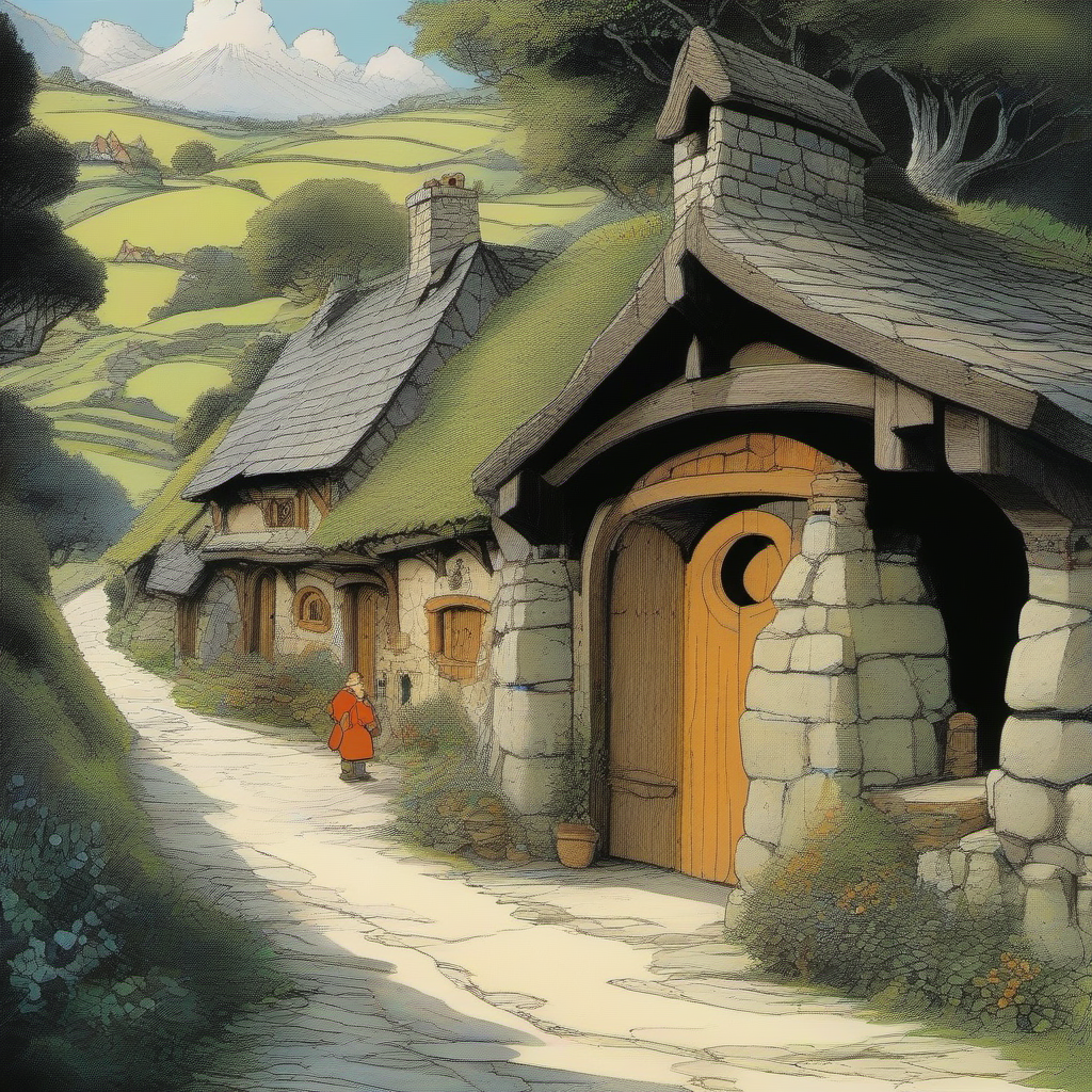 Lost in a Magical Town Called Hobbit The Bedtime Funny Story