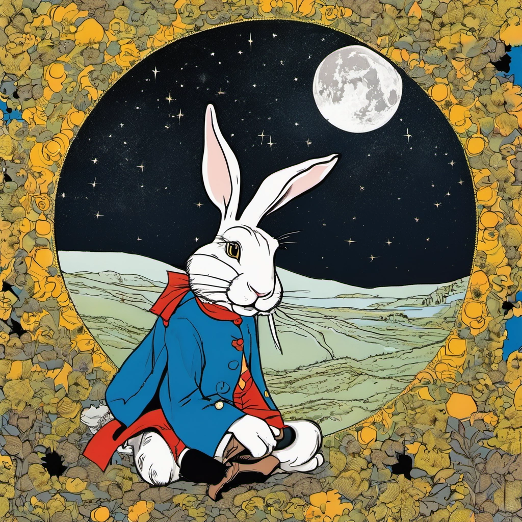 Moon Rabbit Story - An Indian Short Story in English for Bedtime