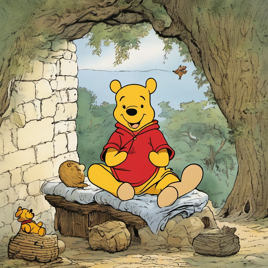Sweet Dreams in the Hundred Acre Wood: A Bedtime Adventure with Winnie the Pooh The Misadventure of Winnie-the-Pooh
