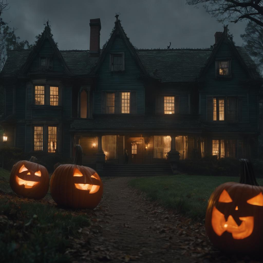 The Haunting of Hill House: A Halloween Night Story The Amityville Horror : A spooky Halloween tale