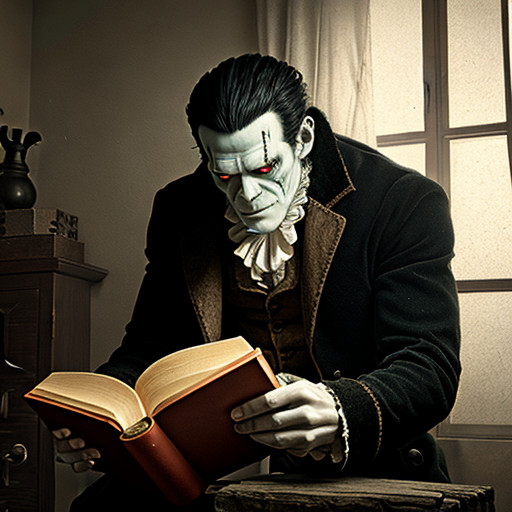 The Anger Story of Frankenstein: A Bedtime Story for Halloween's Night