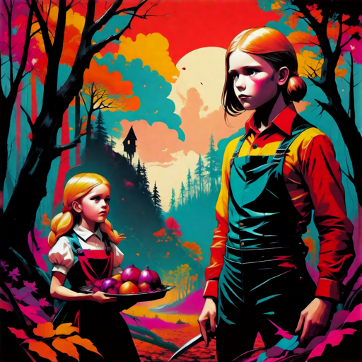 Hansel and Gretel: A Dark Fairy Tale of Courage and Cunning